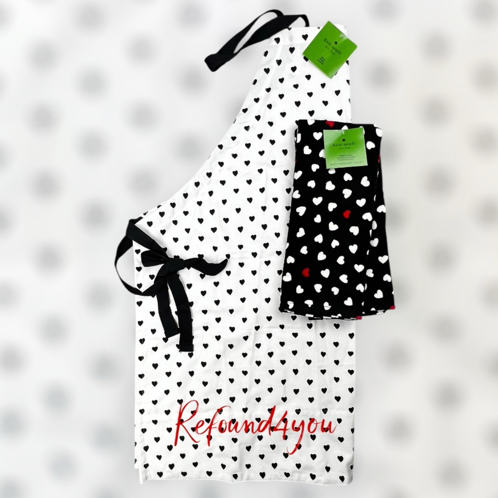 Kate Spade - ‘Apron & Dish Towel - coordinating bundle’ NWT Last one! Firm!